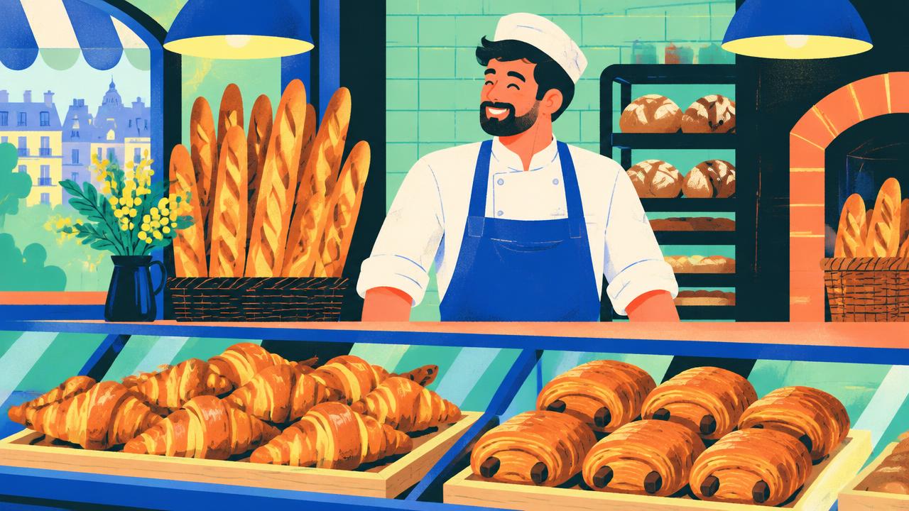 Illustration : Site internet boulangerie : horaires, carte et précommandes en un lien